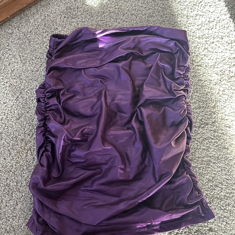 A Synched Cocktail Mini Skirt from Shein